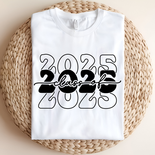 Senior 2025 T-Shirt - Senior Class of 2025 Graduation Tee