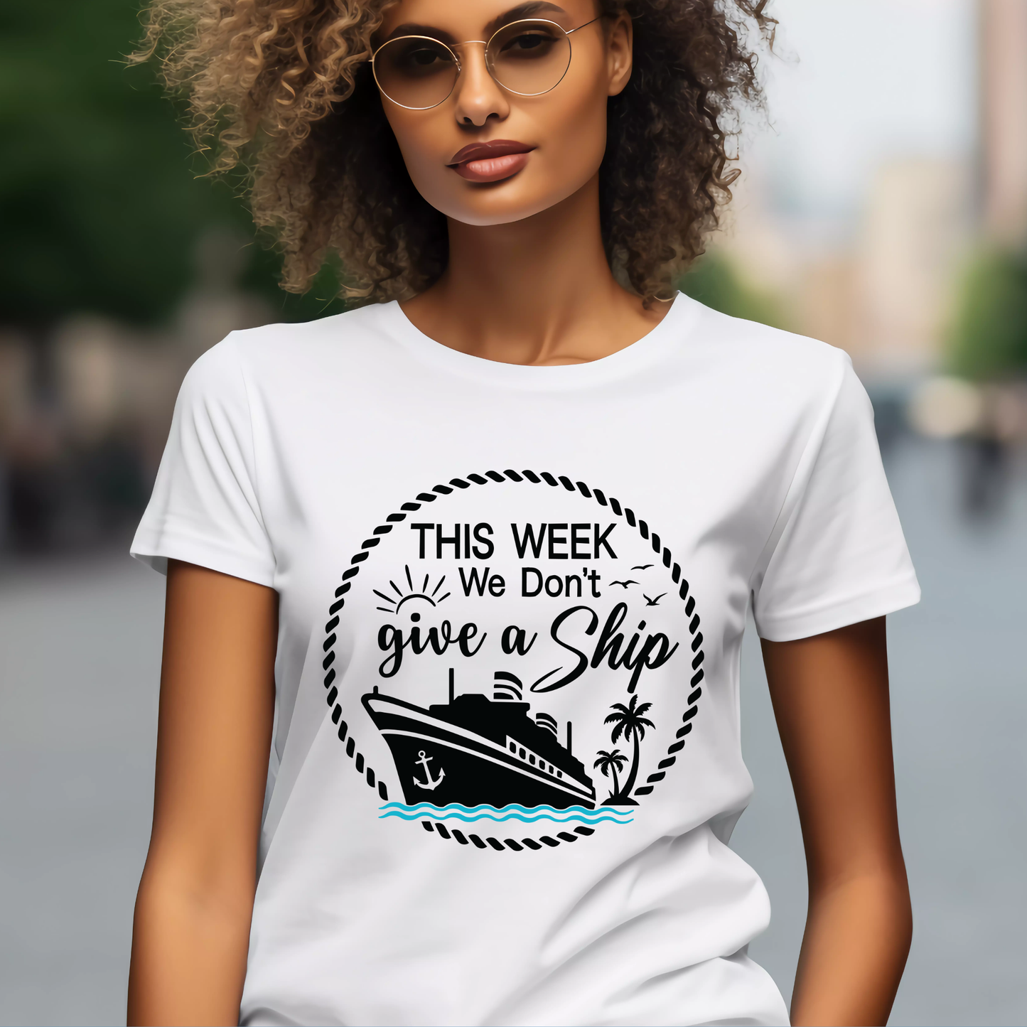 Vacation Shirt - This Week We Don't Give a Ship - Summer Vacay T-Shirt