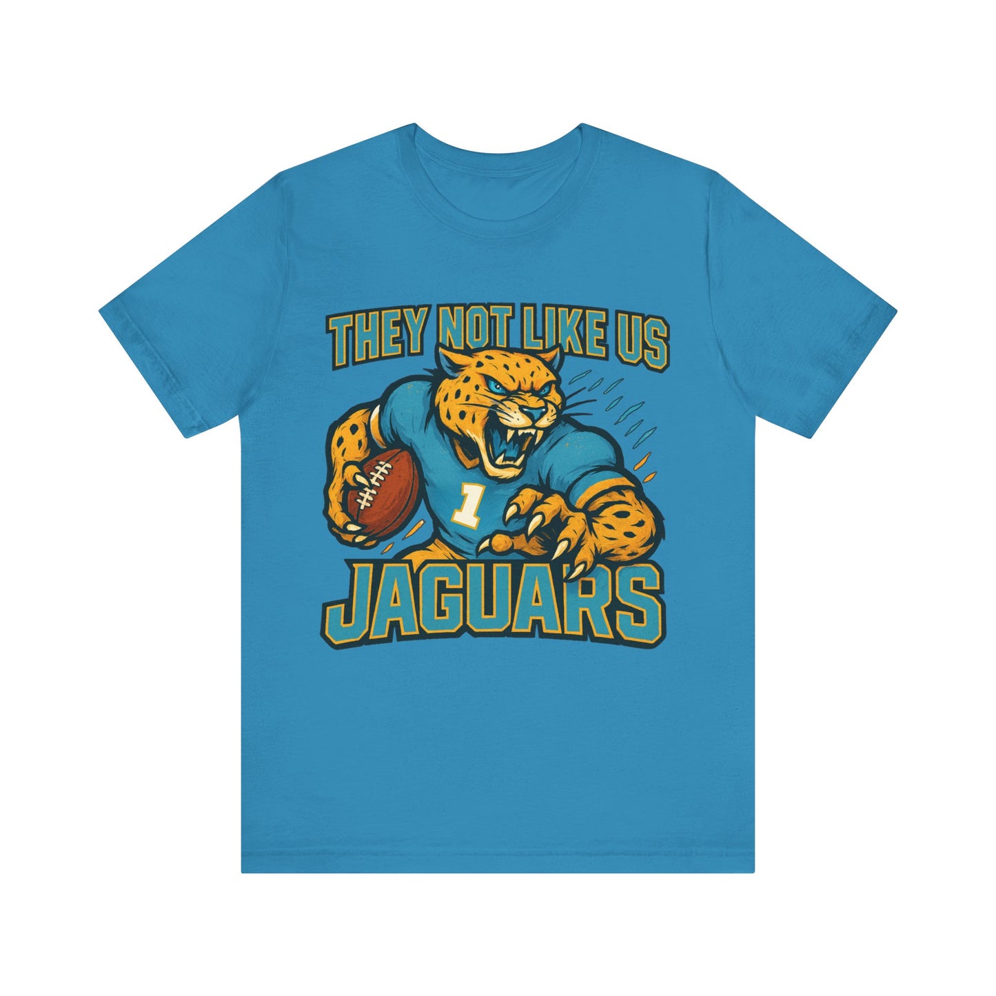 Jaguars T-Shirt - They Not Like Us - Southern Pride Mascot Game Day Tee
