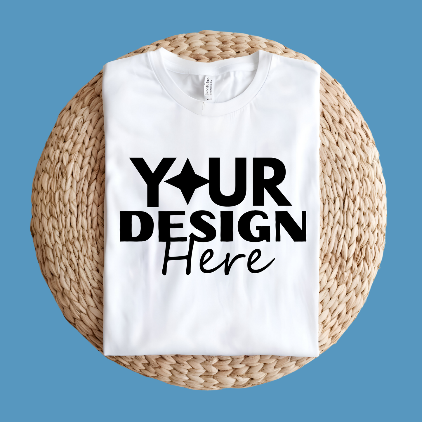 Taylor-Made Custom Tee Shirt - Personalized Design Logo Tee - Front & Back Design