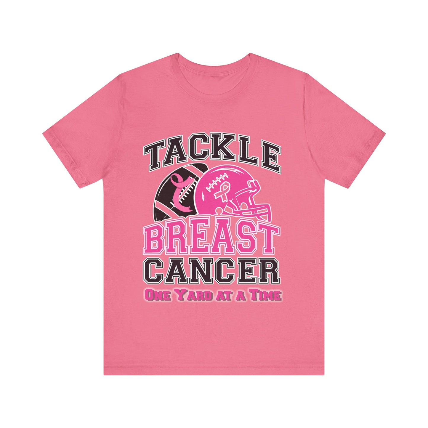 October Awareness Shirt - Tackle for a Cause One Yard at a Time Tee