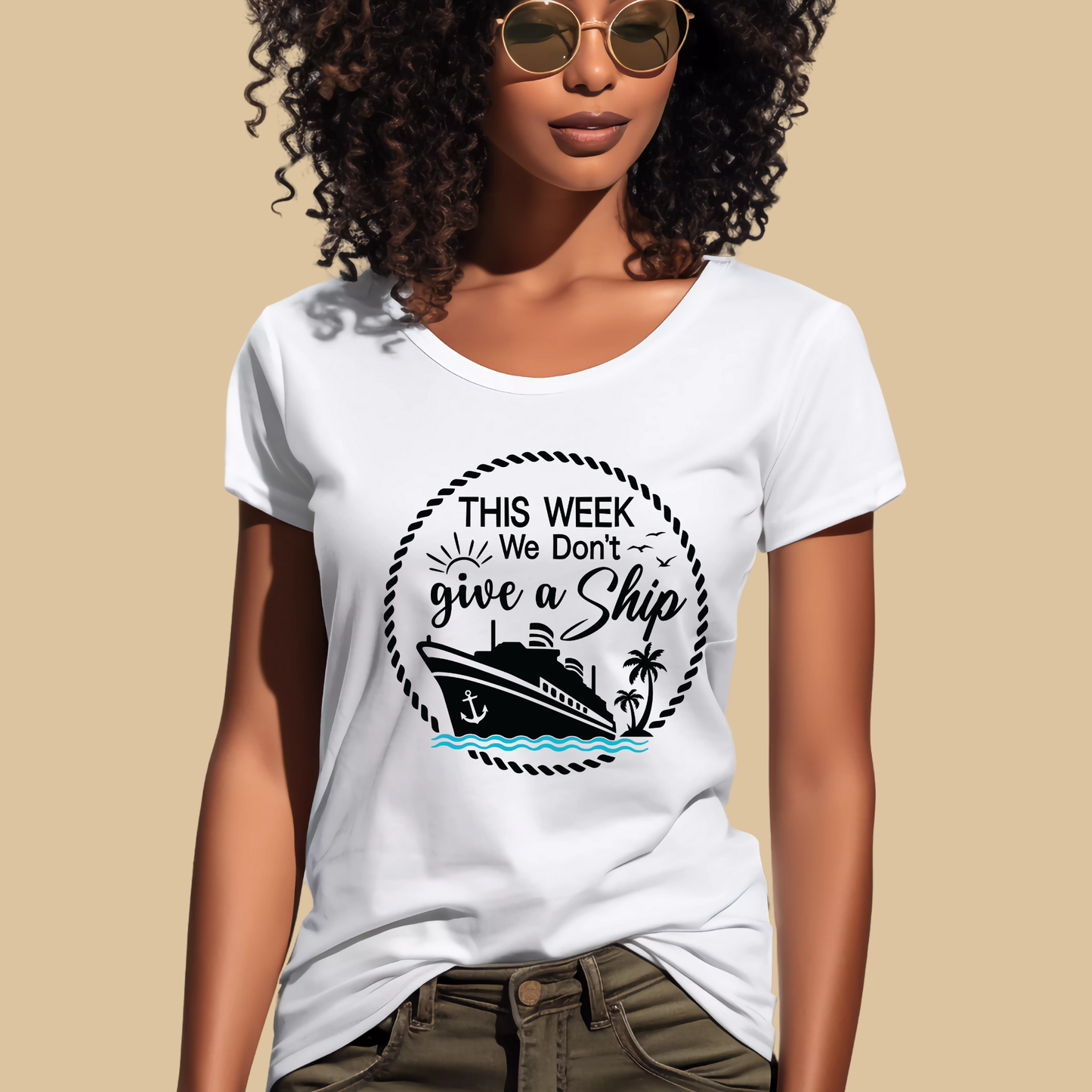 Vacation Shirt - This Week We Don't Give a Ship - Summer Vacay T-Shirt