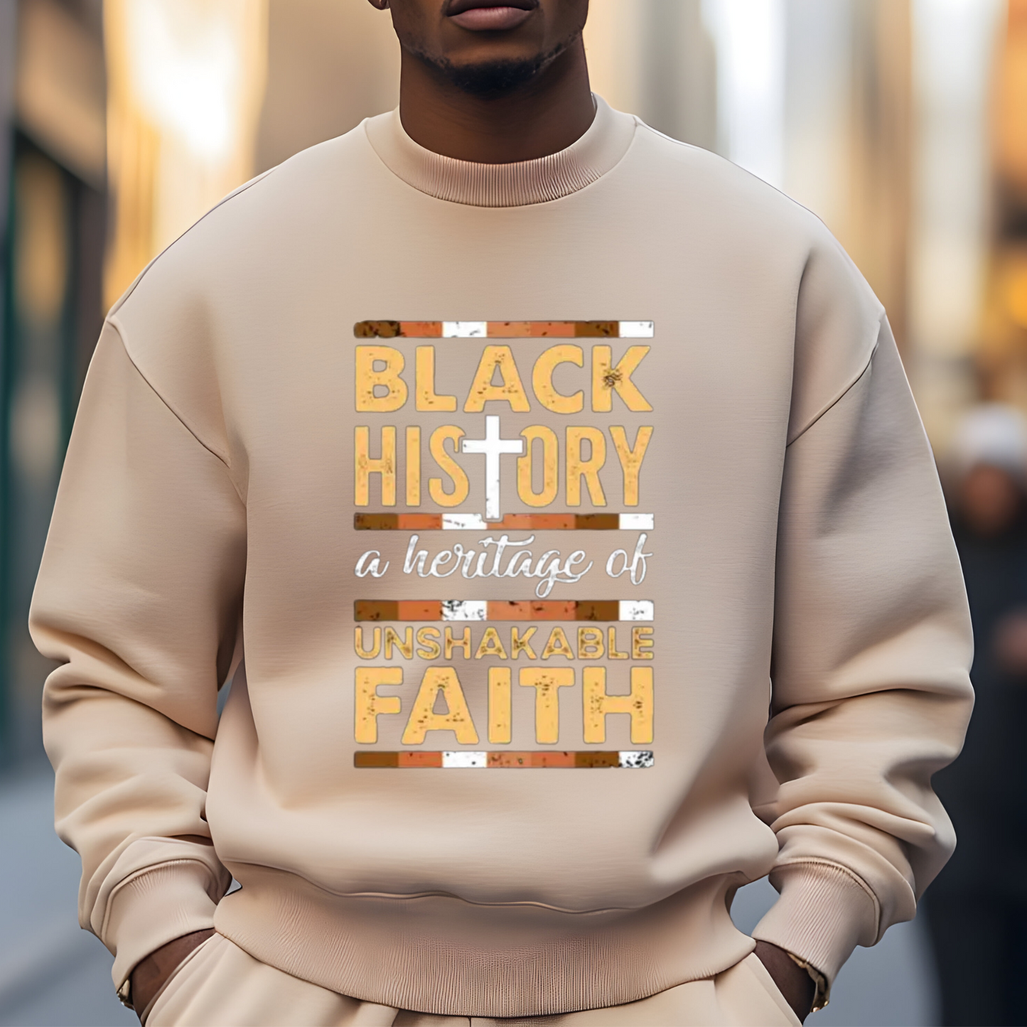 Black History Sweater: Heritage of Unshakable Legacy Unisex Sweatshirt