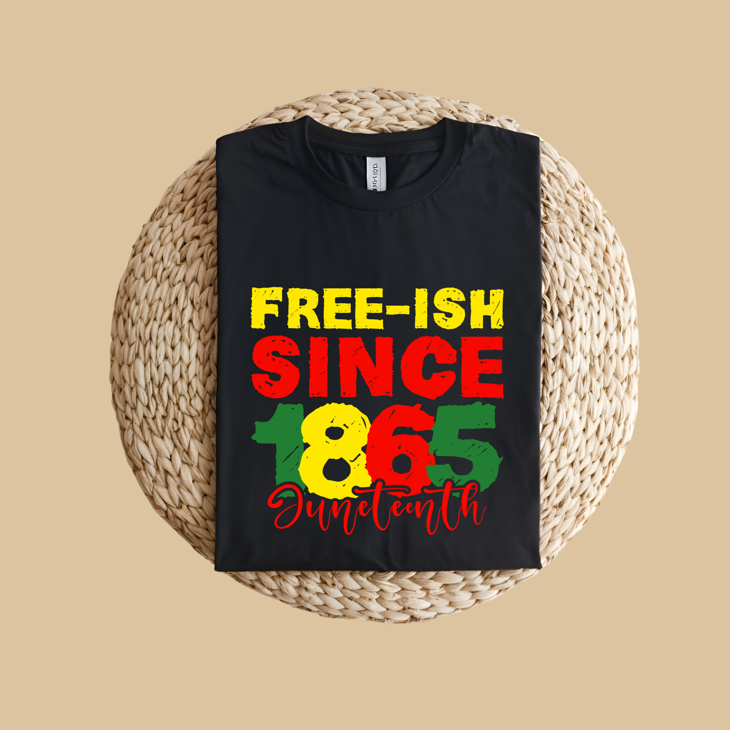 Black Pride Tee - Free-ish Since 1865 Juneteenth Cultural T-Shirt