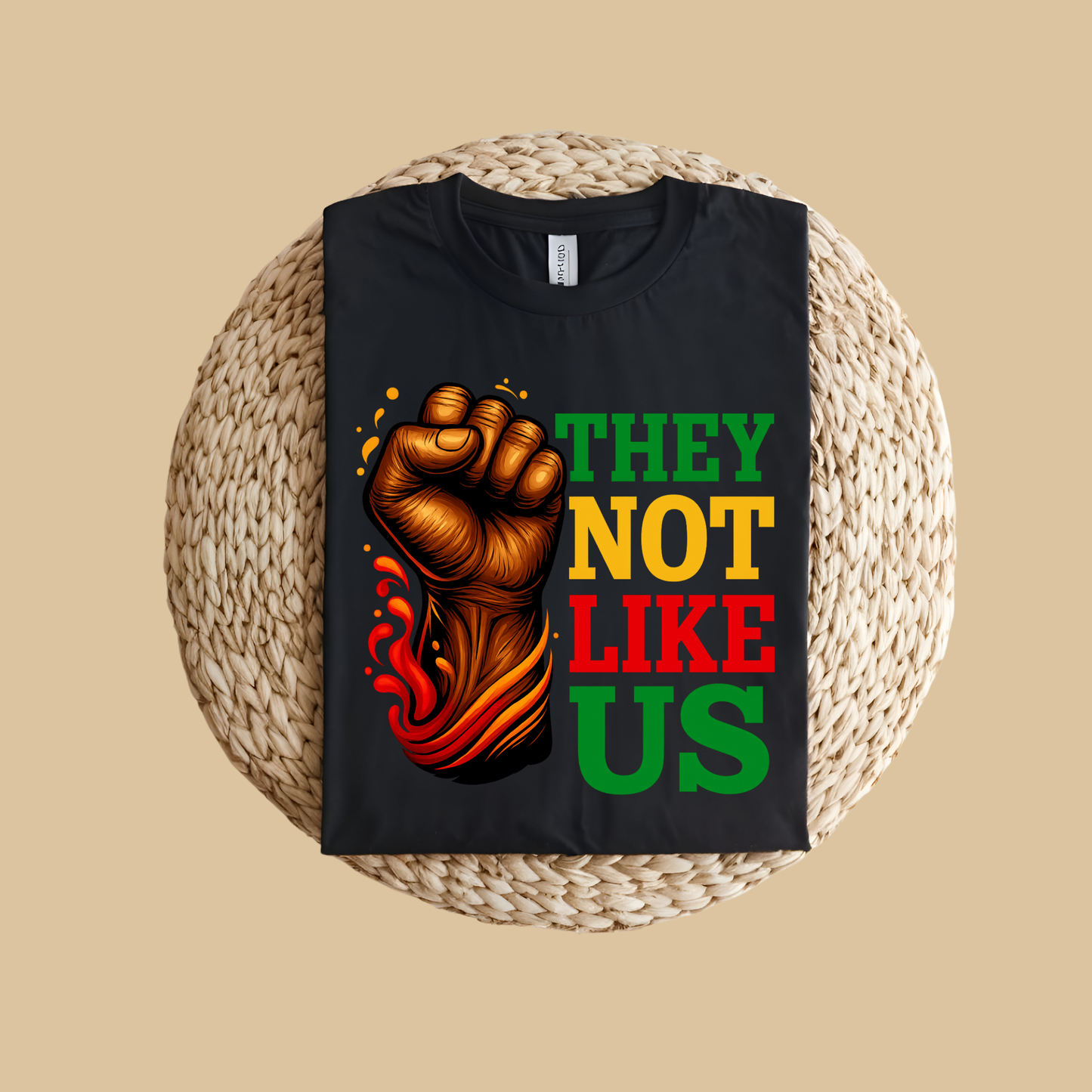 Black Pride Tee - They Not Like Us Juneteenth Cultural T-Shirt