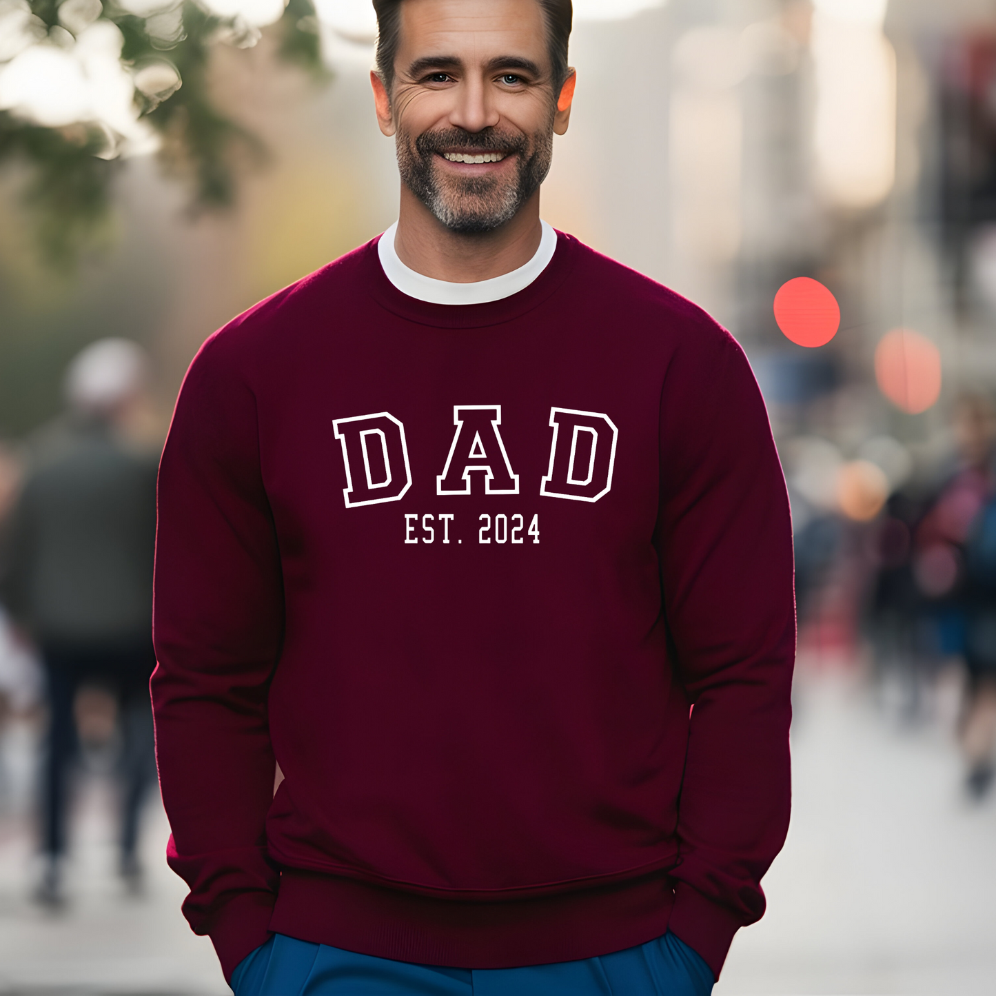 New Dad, First-Time Dad Shirt, Proud Dad Clothing, Dad to be Gift, Future Dad Sweatshirt, Dad Established Shirt, Dad Pride Sweater, Fatherhood Gift, Expectant Father Shirt