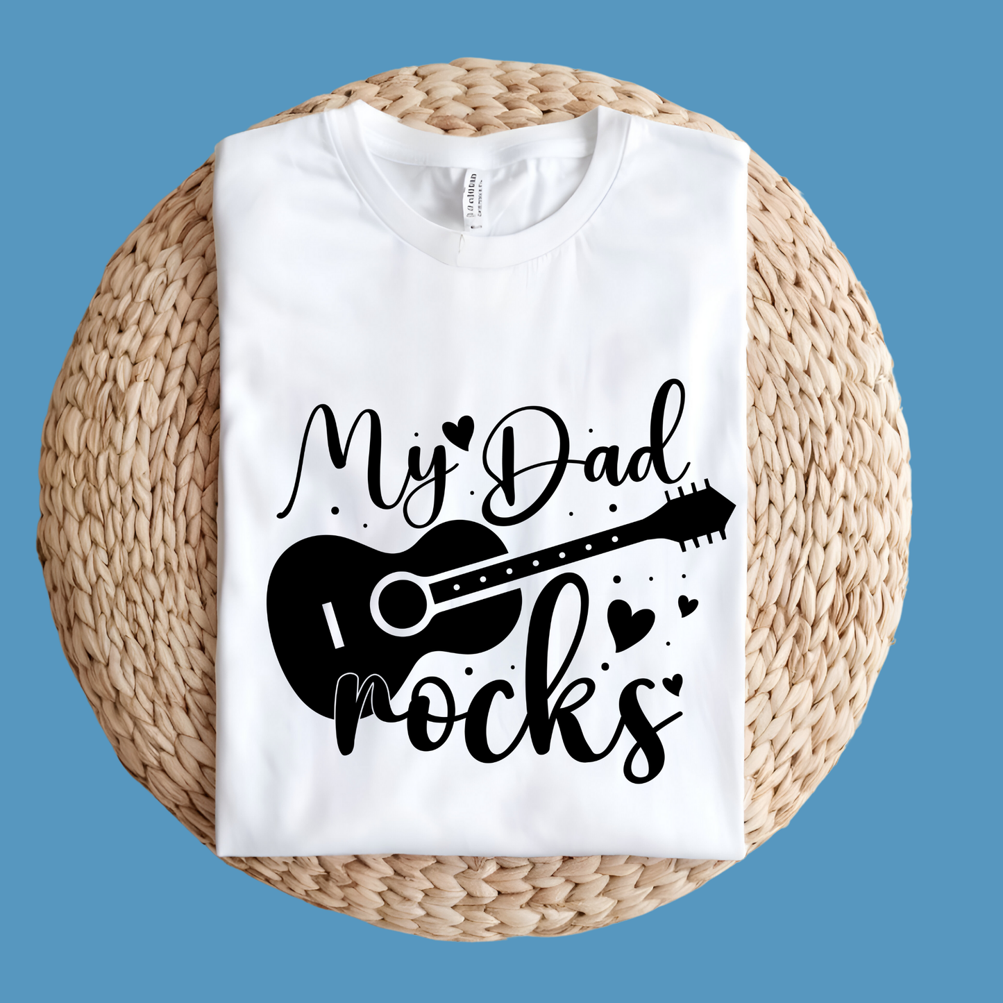 Dad Shirt - My Dad Rocks – The Ultimate Father's Day Shirt for Cool Dads