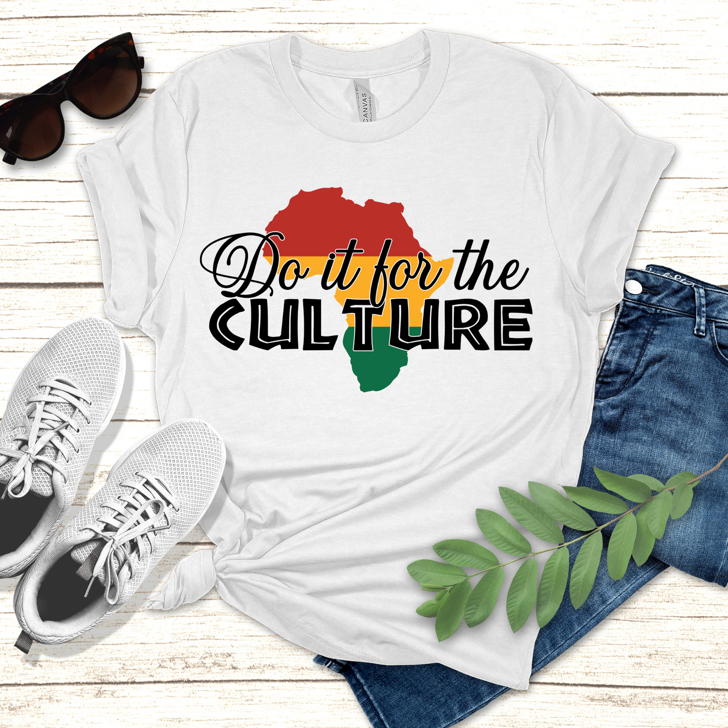 "Do It for the Culture" Black History Shirt, a stylish and empowering piece that celebrates African American heritage. This unisex tshirt is designed for both men and women, making it ideal Black Pride Shirt showing the importance of black history and culture.