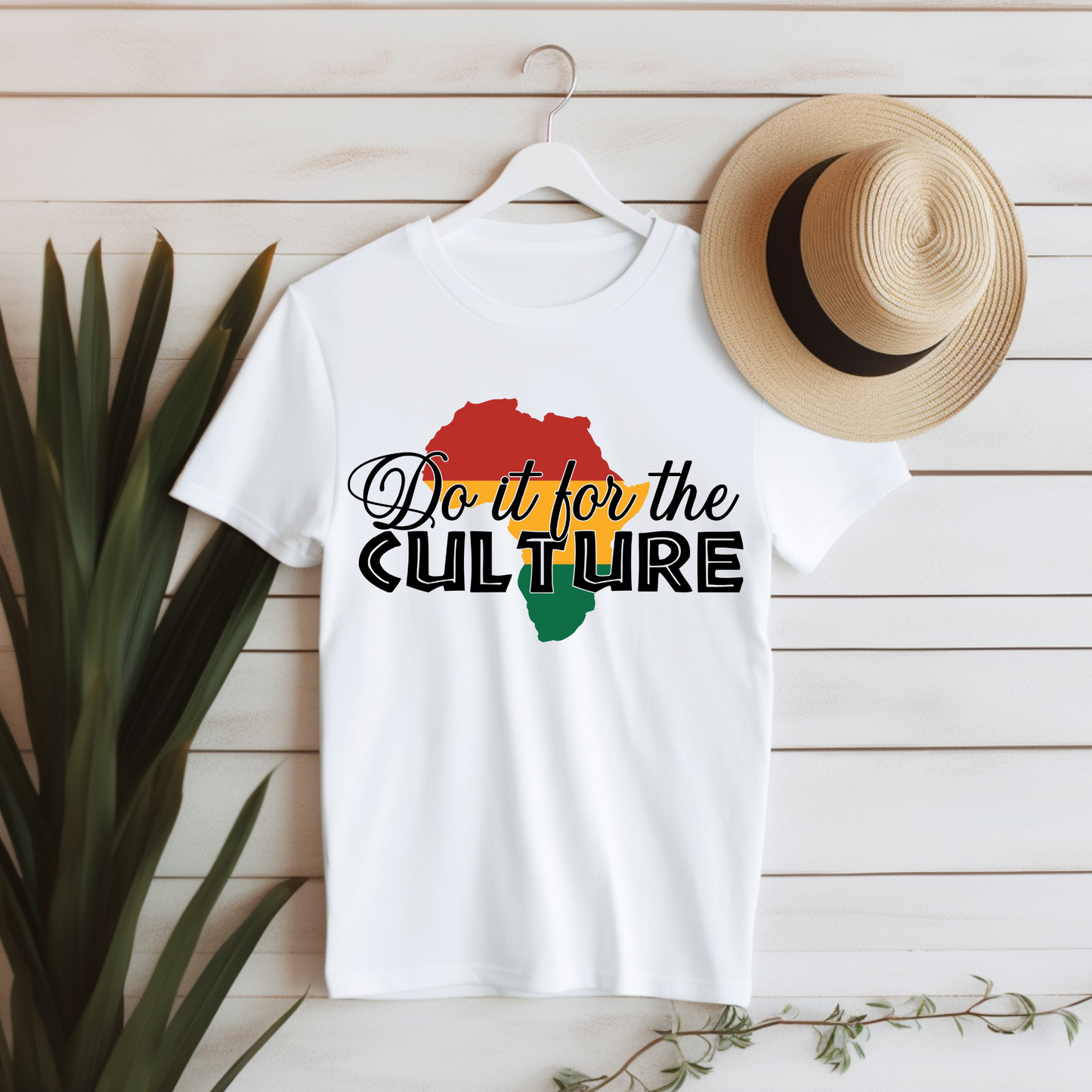 "Do It for the Culture" Black History Shirt, a stylish and empowering piece that celebrates African American heritage. This unisex tshirt is designed for both men and women, making it ideal Black Pride Shirt showing the importance of black history and culture.