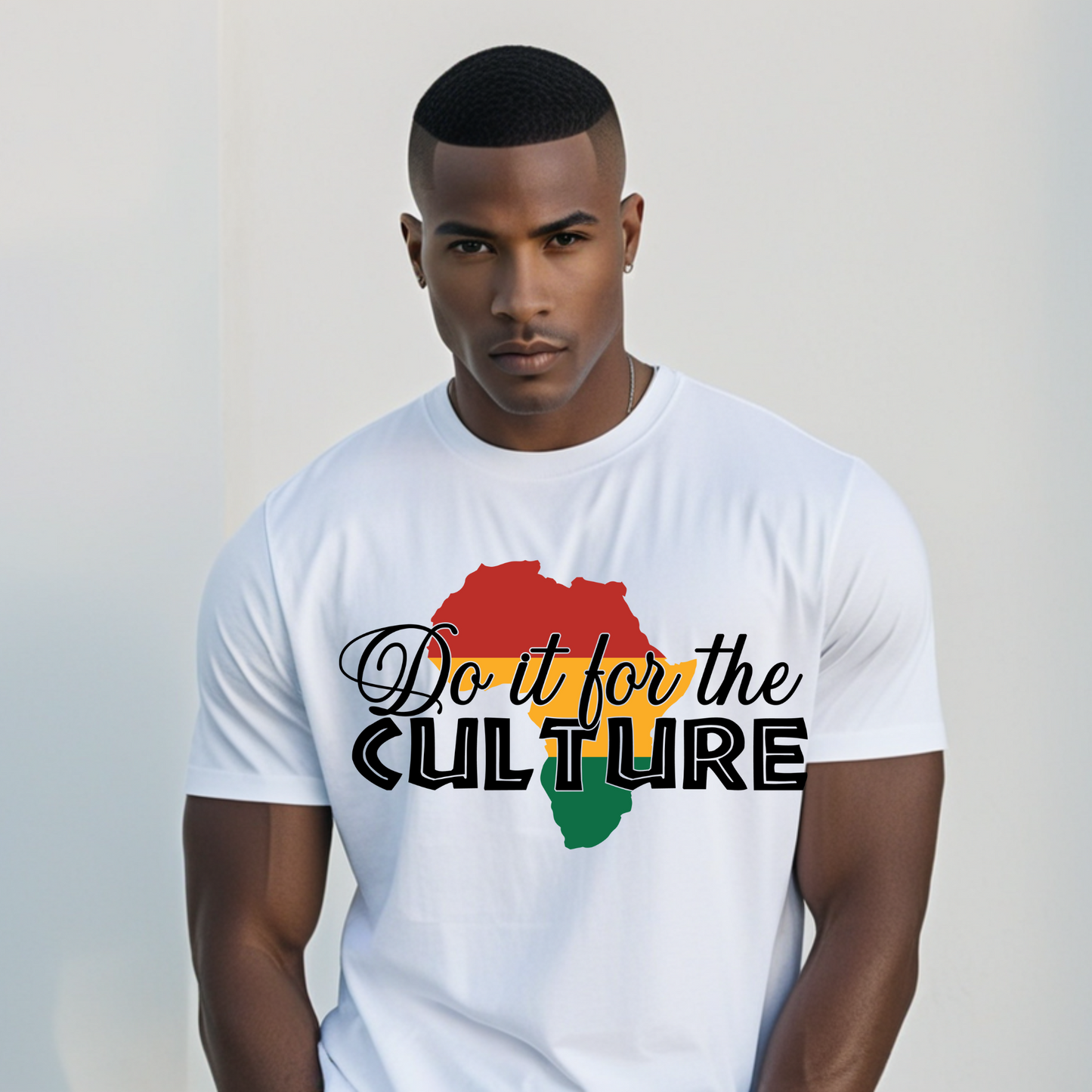 "Do It for the Culture" Black History Shirt, a stylish and empowering piece that celebrates African American heritage. This unisex tshirt is designed for both men and women, making it ideal Black Pride Shirt showing the importance of black history and culture.
