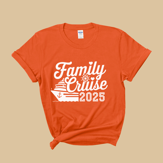 Family Cruise Shirt - Family Cruise 2025 - Family Vacation Matching Tee's