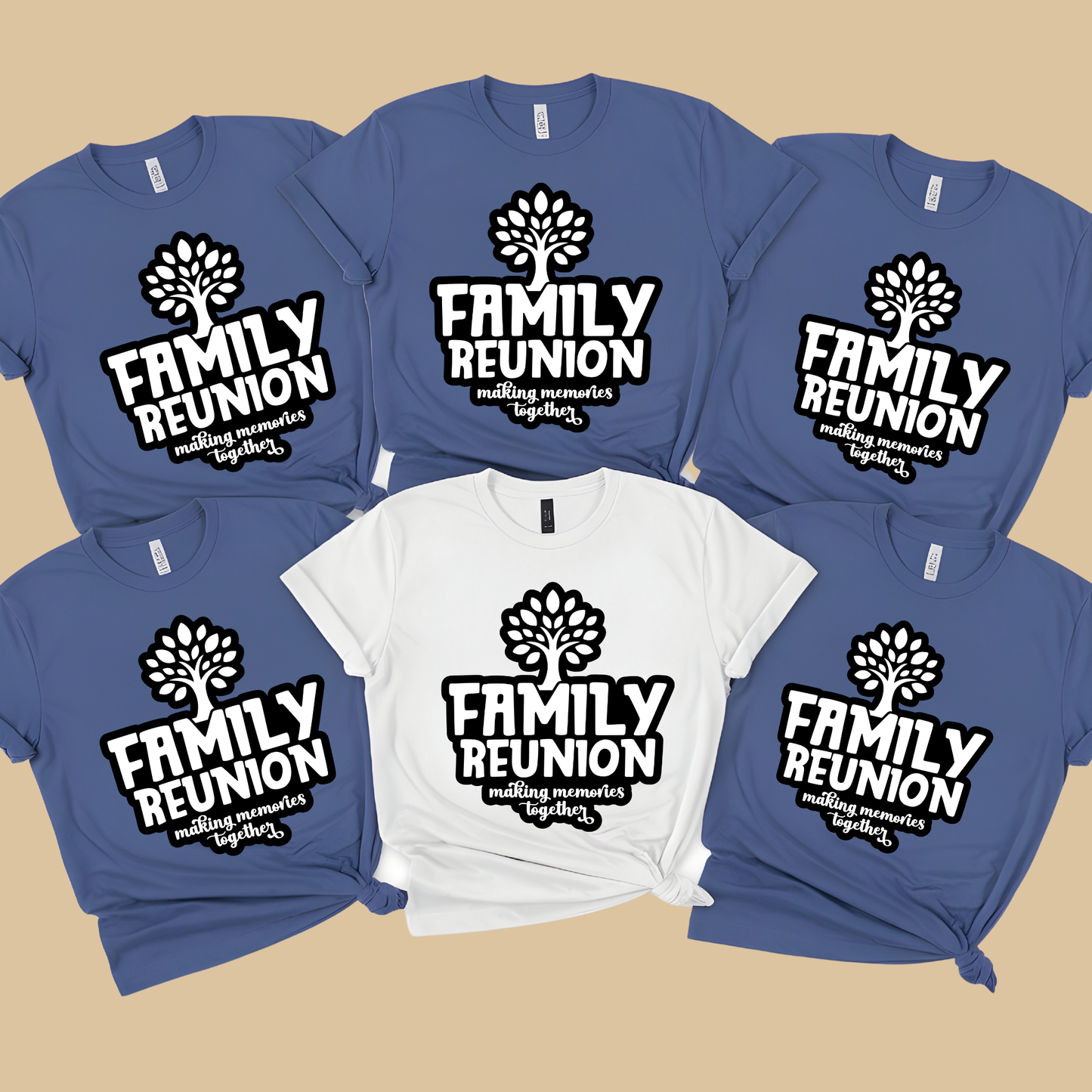 Family Reunion Shirt - Making Memories Matching Family Unisex Tee