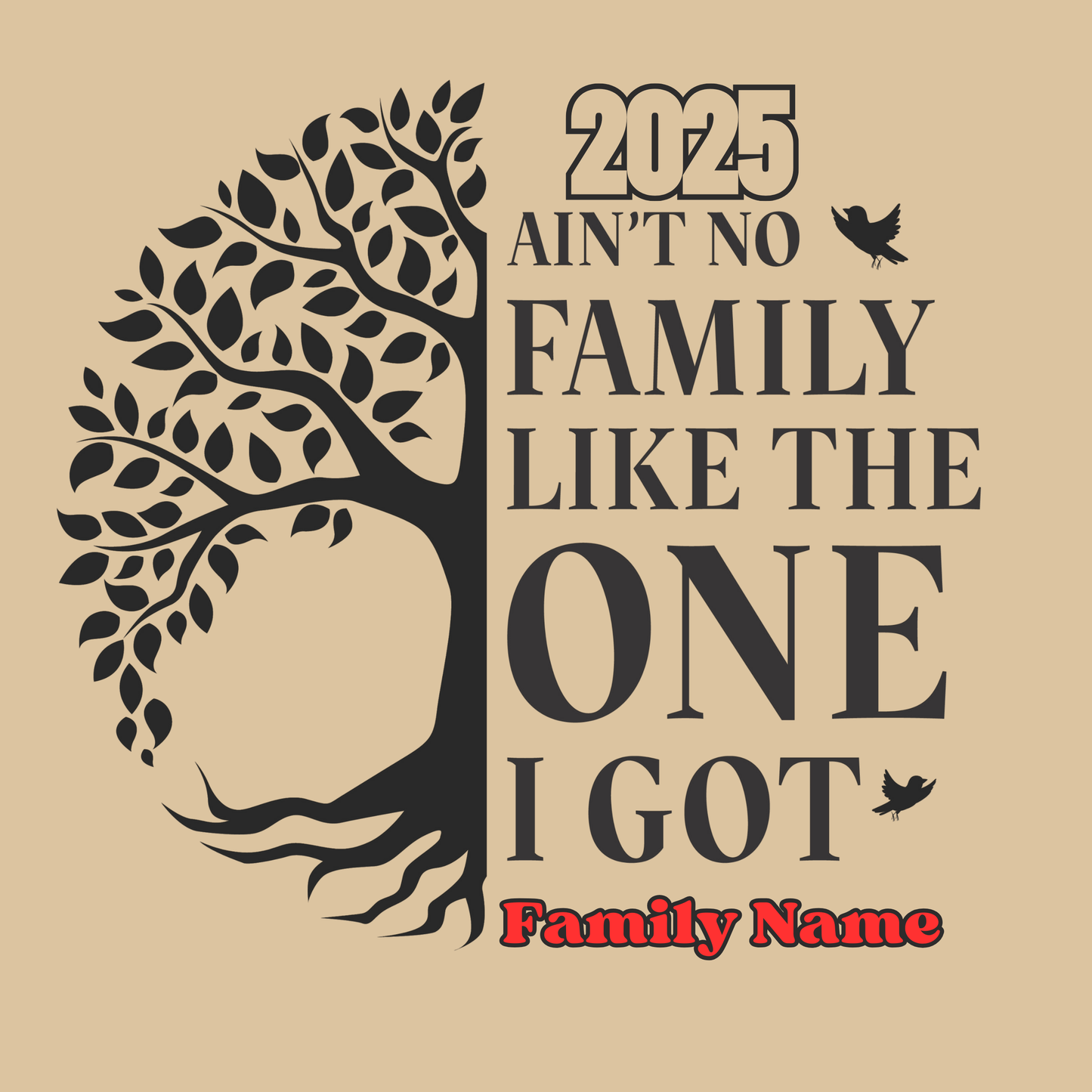 Family Reunion Shirt - Ain't No Family Like The One I Got - Family Matching 2025 Tee