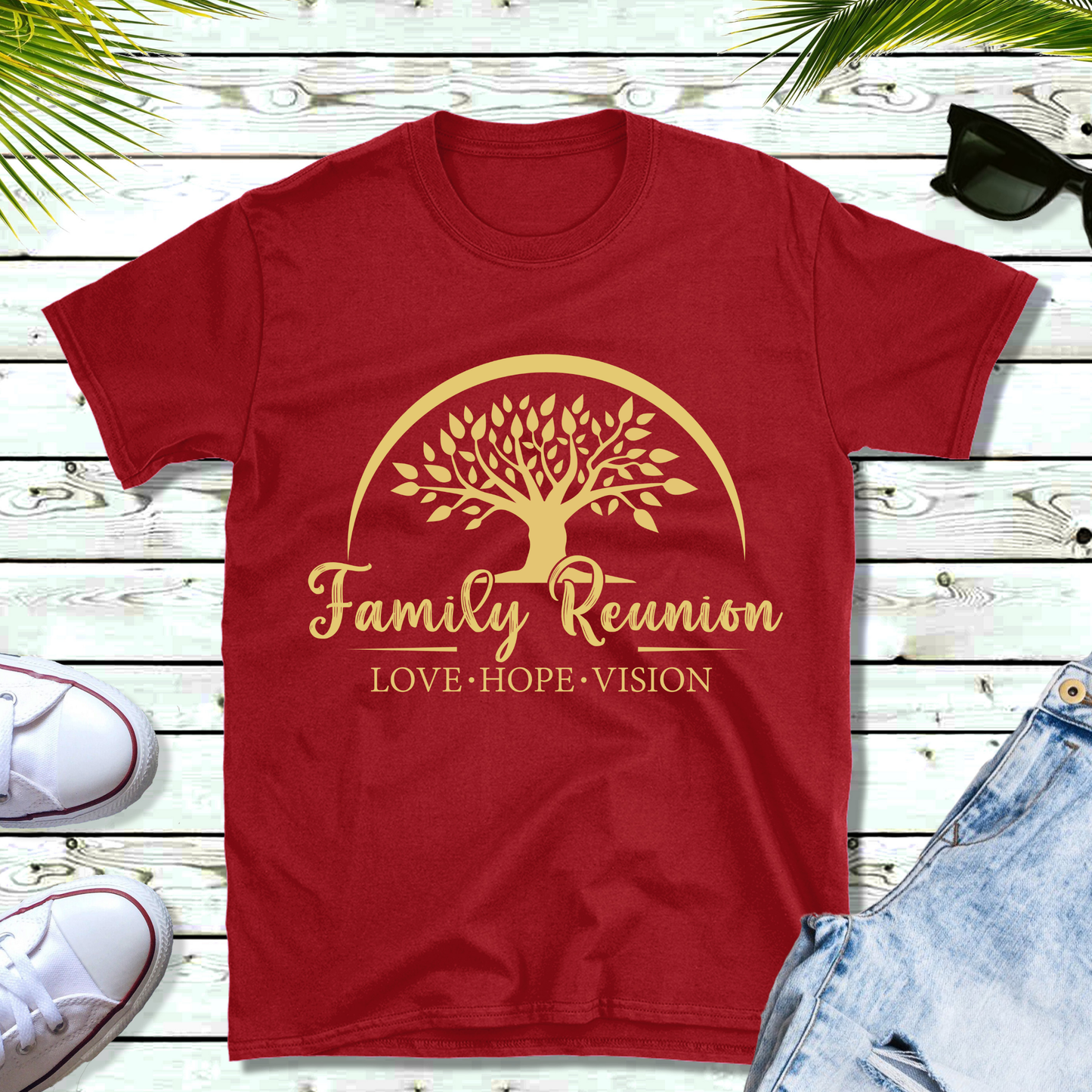 Family Reunion Shirt - Family Reunion Love Hope Vision - Unity Family Shirt