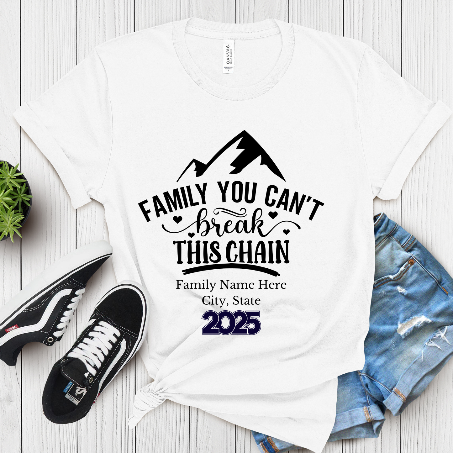 Family Reunion Shirt - Family You Can't Break This Chain - Reunion Matching Tee