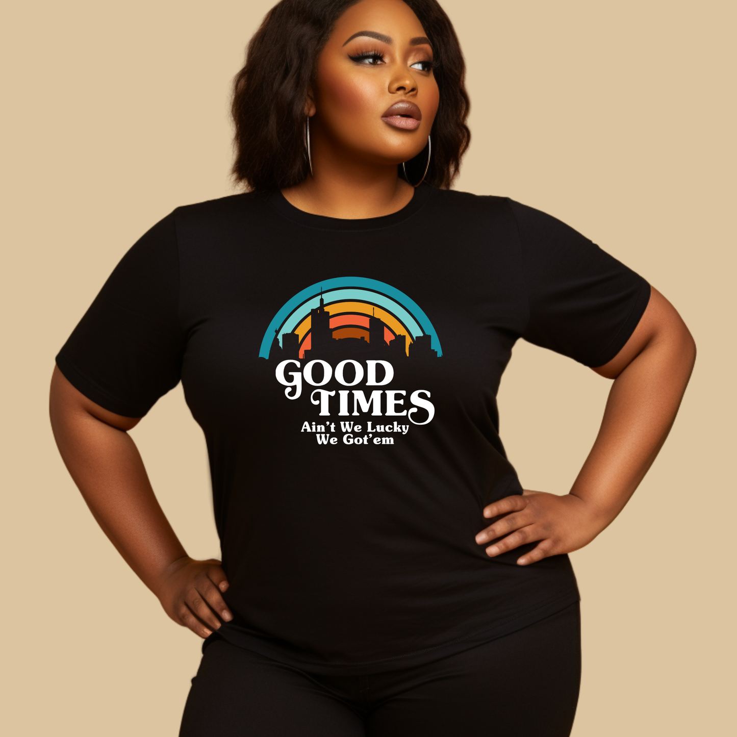 Family Reunion Shirt - Good Times Ain't We Lucky We Got'em - Custom Family Tee