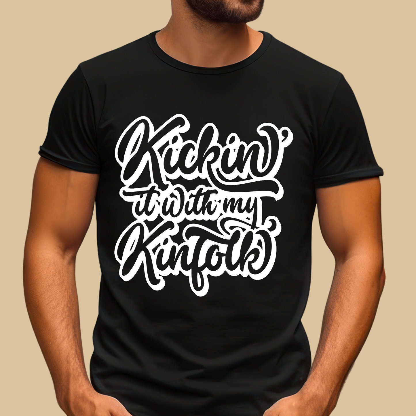 Family Reunion Shirt - Kickin' it with my Kinfolk Unisex Graphic Tee - Family Reunion T-Shirt