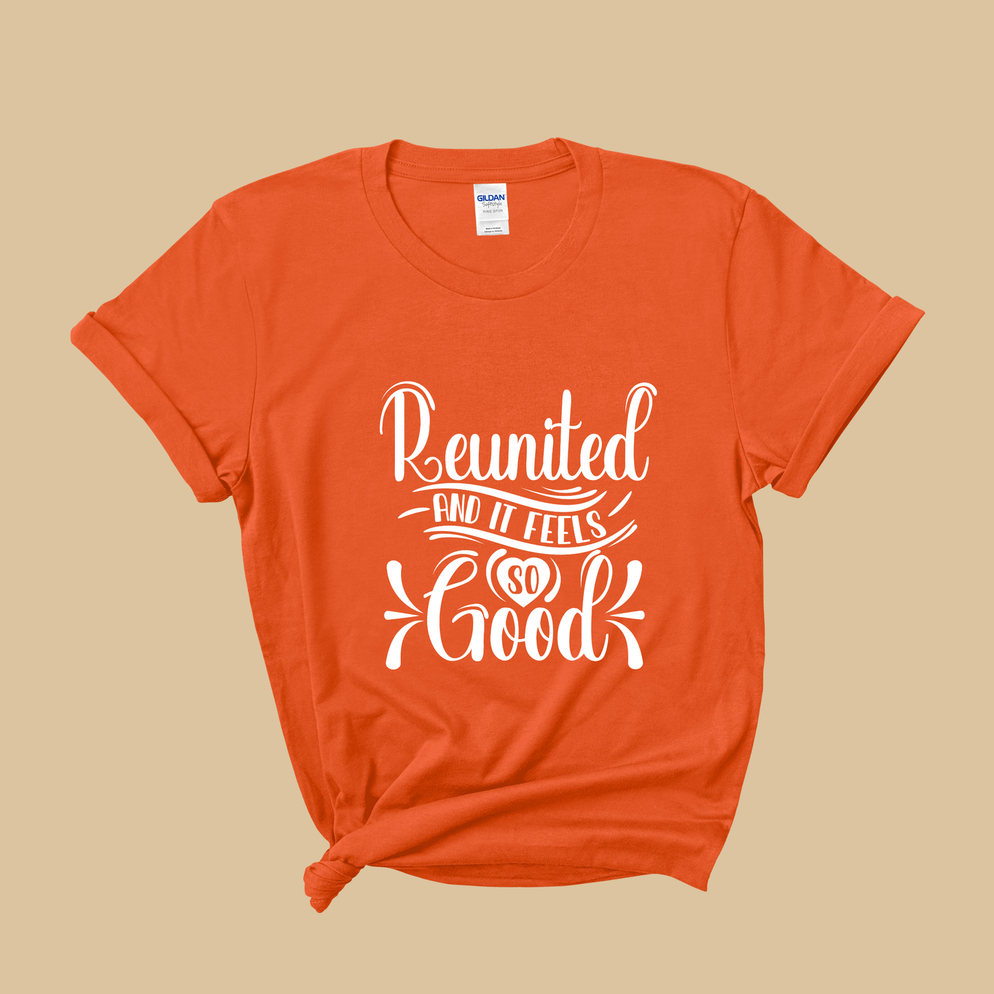 Family Reunion Shirt - Reunited And It Feels So Good Matching Custom Family Tees
