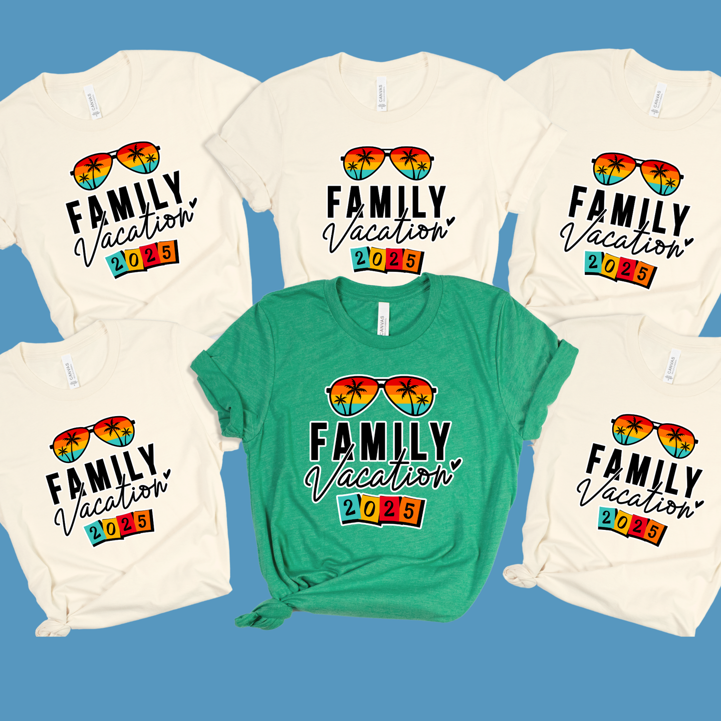 Family Vacation Shirt - Summer Family Vacation 2025 T-shirt - Family Match Tee