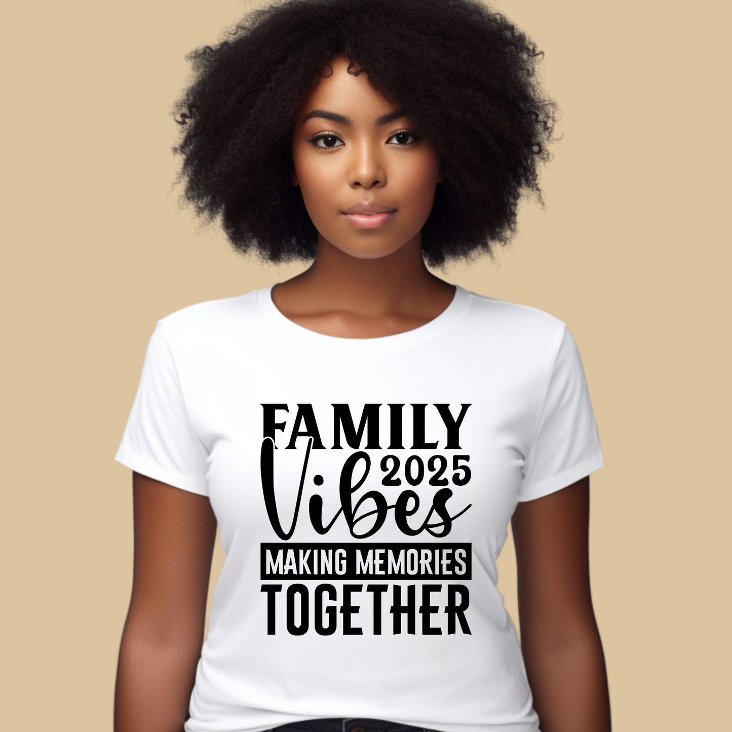 Family Vacation Shirt - Family Vibes 2025 Making Memories Together - Matching Family Tee