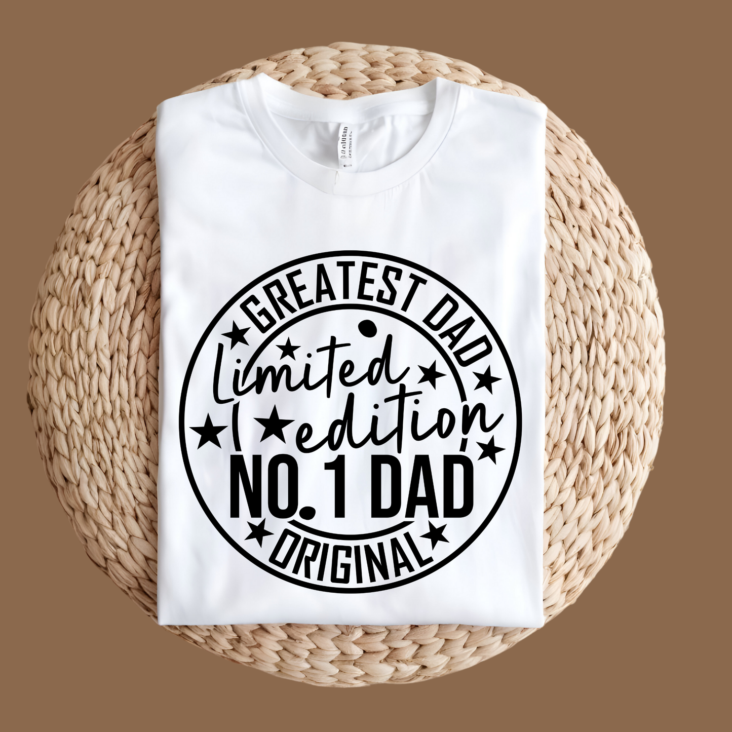 Greatest Dad Shirt - Limited Edition No.1 Dad Original Father's Day T-Shirt