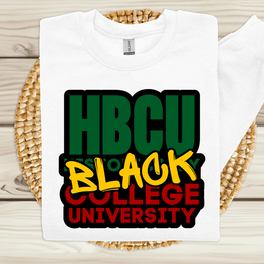 HBCU Black College University Unisex Sweatshirt - Year-Round Cultural Pride HBCU Sweater