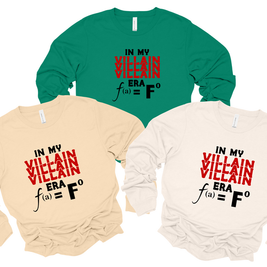 In My Villain Era Fuck Around and Find Out Black Culture Graphic Natural TShirt