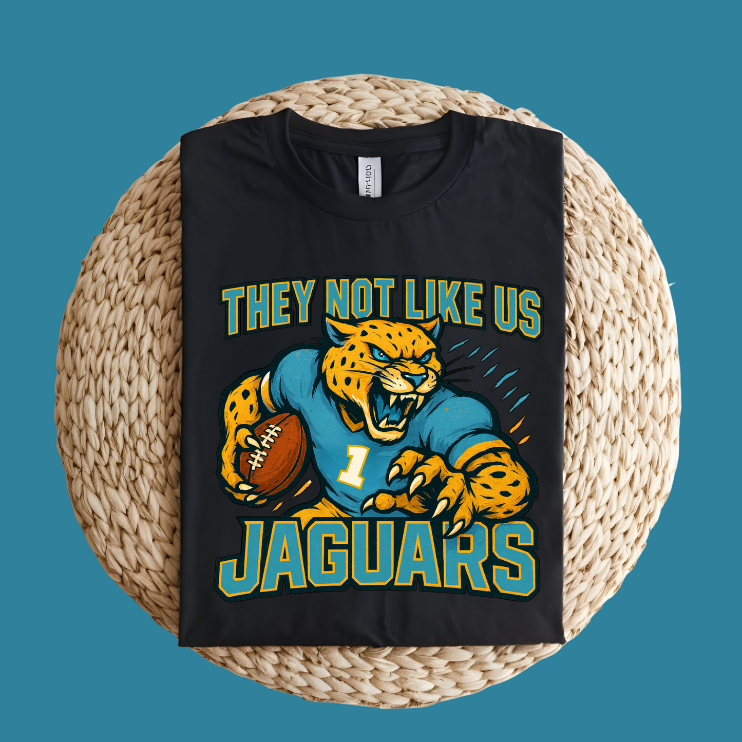 Jaguars T-Shirt - They Not Like Us - Southern Pride Mascot Game Day Tee