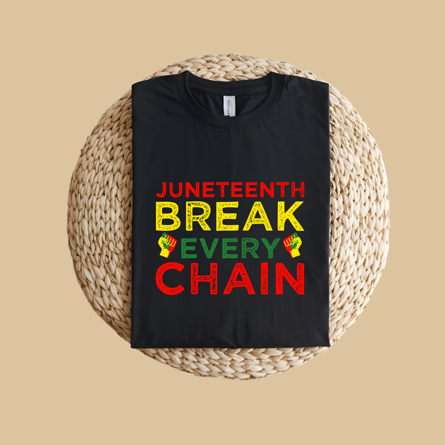 Juneteenth T-Shirt - Break Every Chain Impactful Graphic Tee
