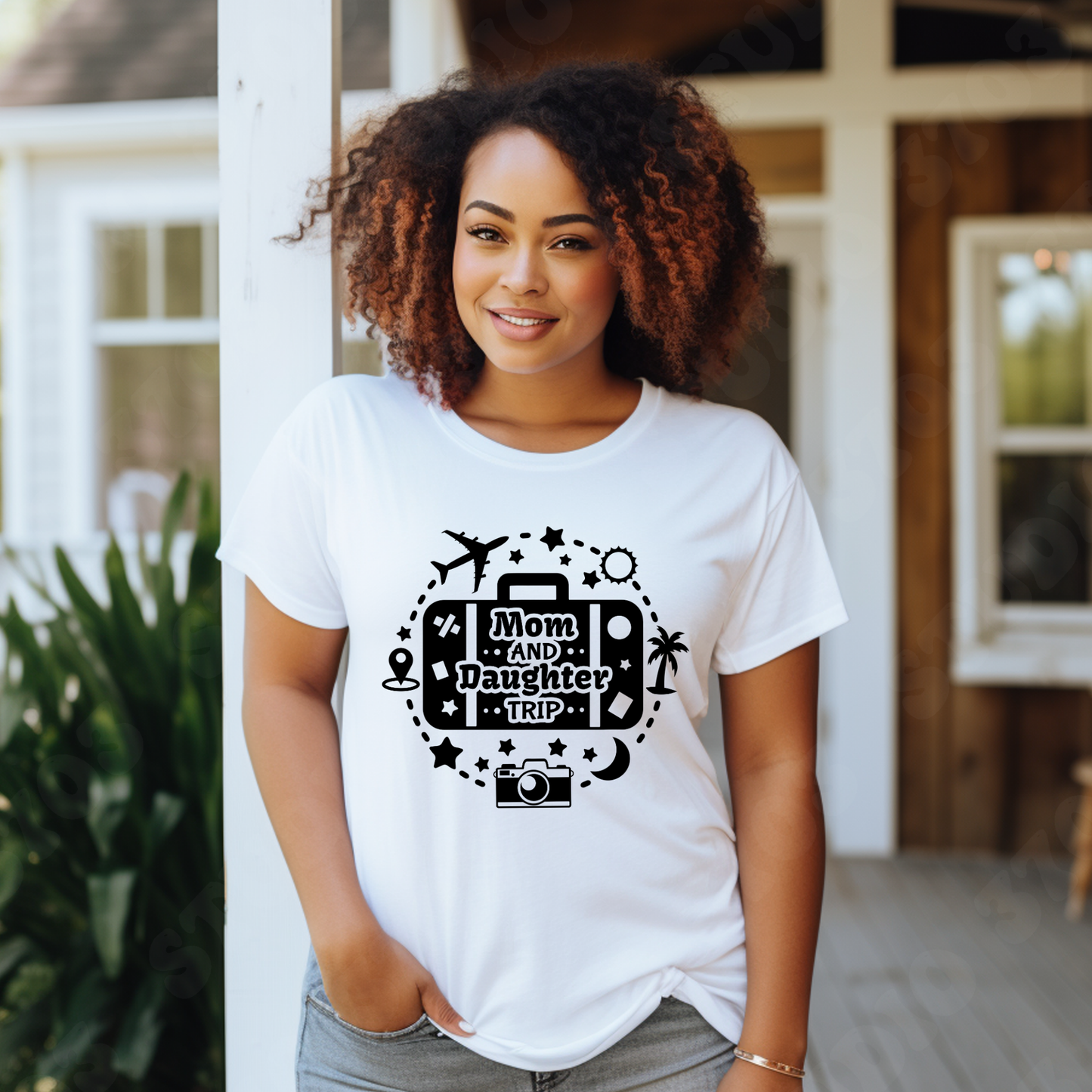 Mom & Daughter Vacation Shirt - Cute Mom & Daughter Vacation Tee