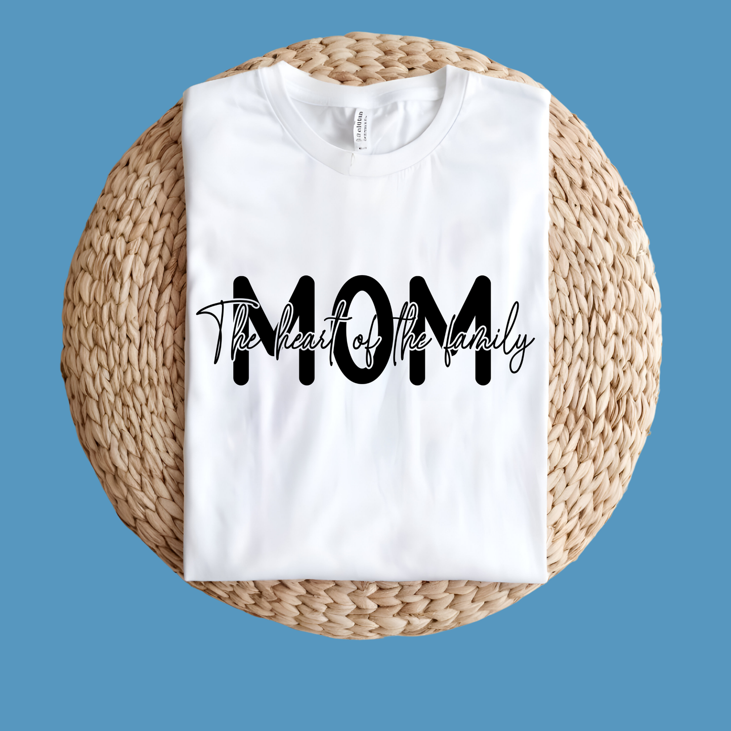 Mom Shirt - MOM The Heart of the Family - Meaningful Mother's Day Gift