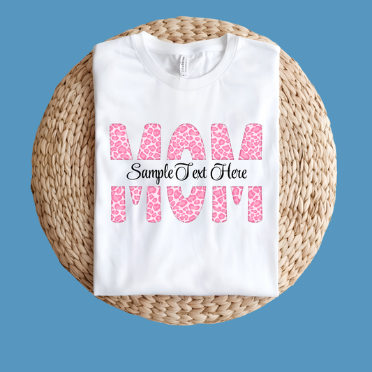 Personalized Mom Shirt - Mom's Heartfelt Keepsake - Custom Name Shirt for Her