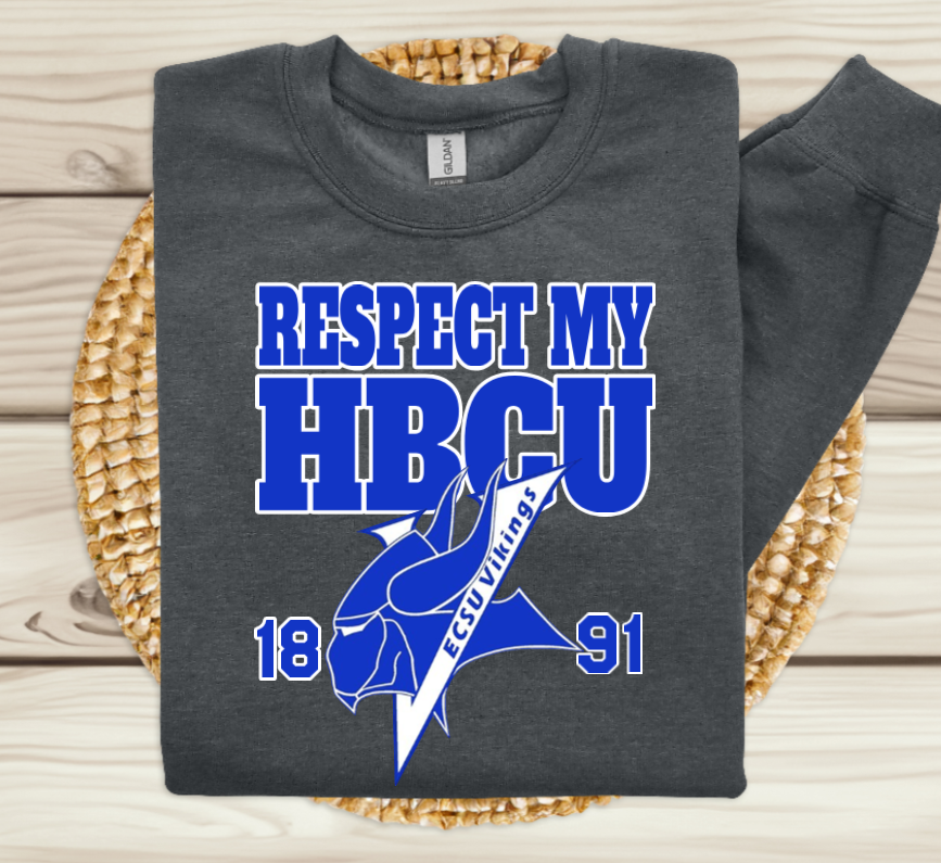 Elizabeth City State University Elizabeth City Viking Pride Heather Gray Sweater