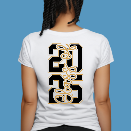 Senior 2025 T-Shirt - Celebrate the Class of 2025 In Style