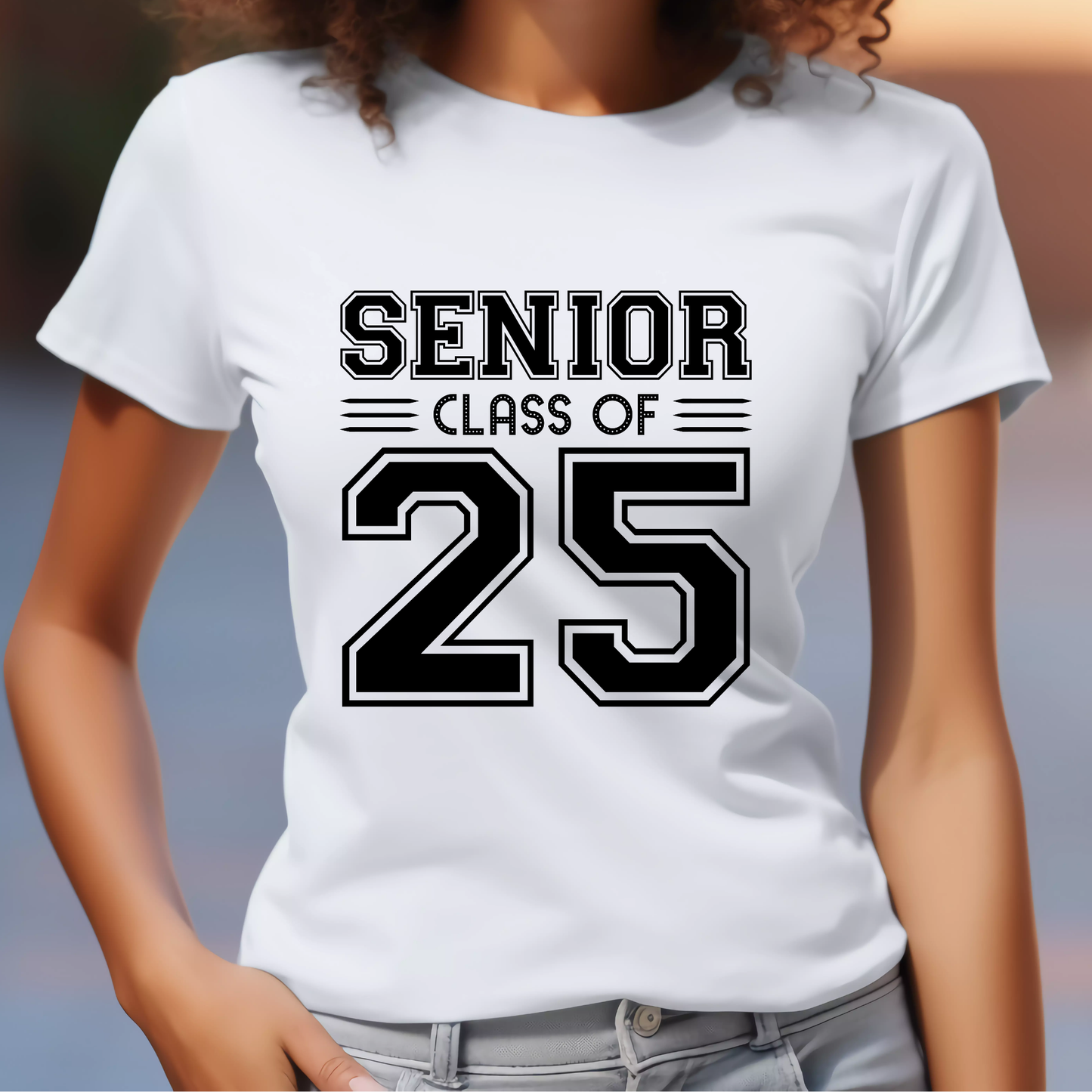 Senior 2025 T-Shirt - Graduating Senior Class of 2025 Chic Tee