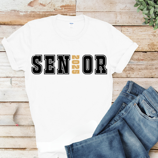 Senior 2025 T-Shirt - Graduating Senior "They Not Like Us" Shirt Class of 2025 Senior 2025 Front of Shirt