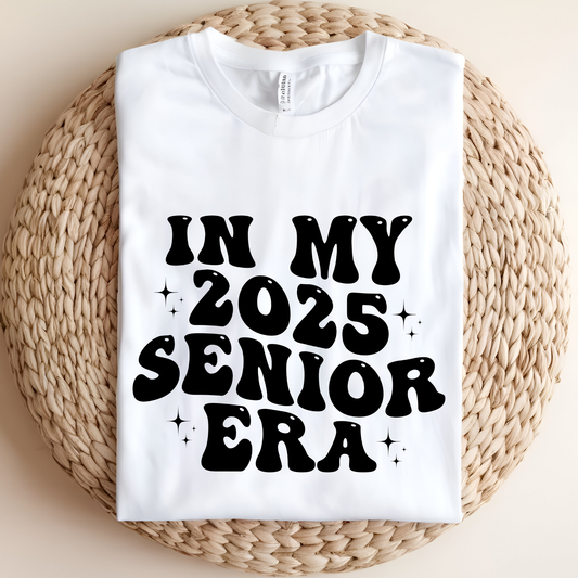 Senior 2025 T-Shirt - In My 2025 Senior Era Tee