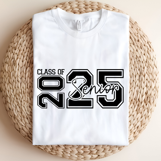 Senior 2025 T-Shirt - Senior Class of 2025 Graduation Tee