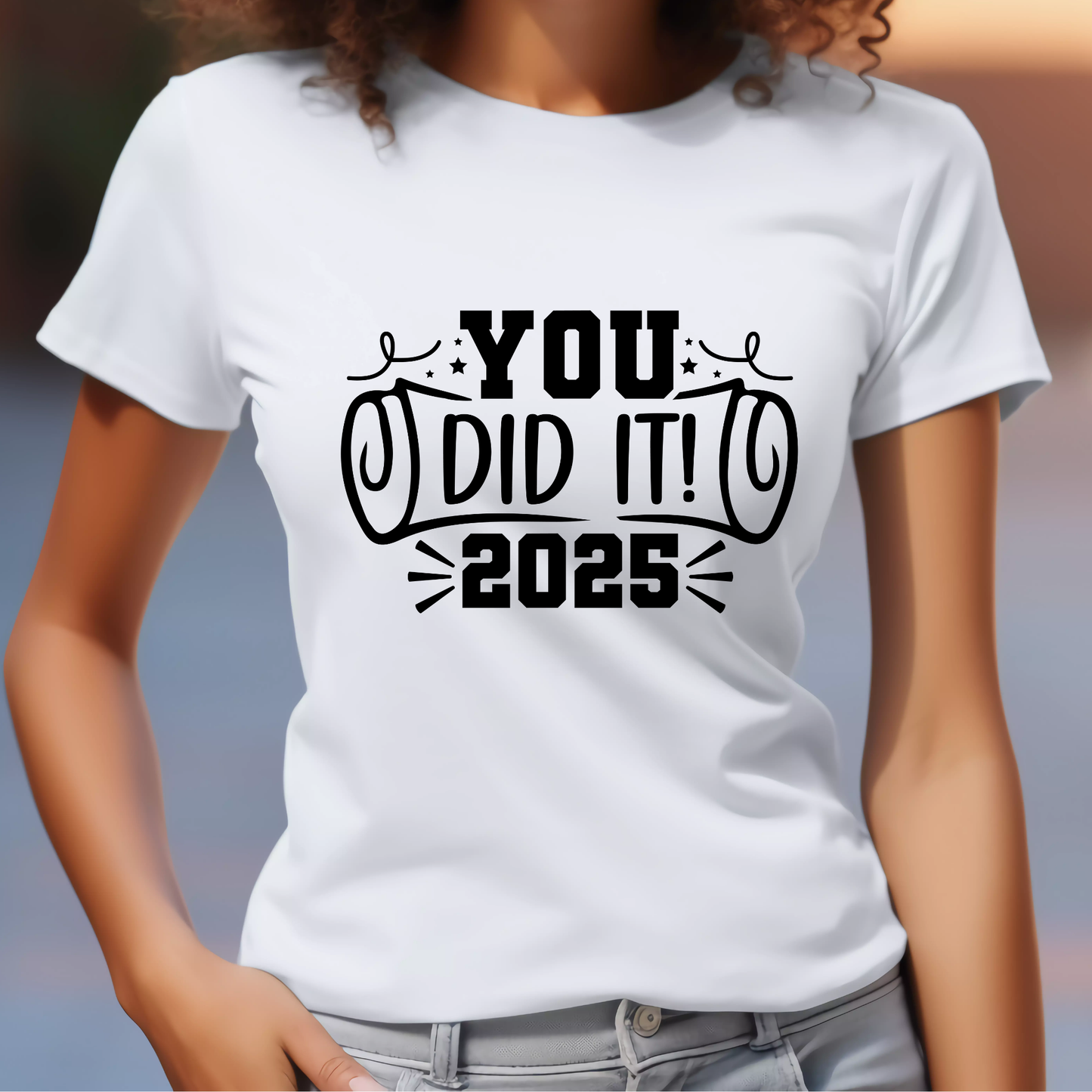 Senior 2025 T-Shirt - You Did It! 2025 Graduation Tee