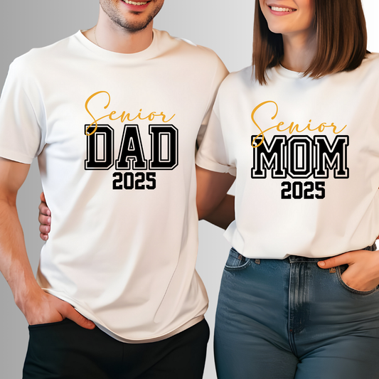 Senior Mom Graduate 2025 T-Shirt -Class of 2025 Tee