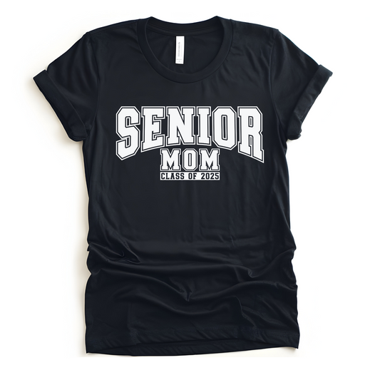 Senior Mom T-Shirt - Graduating Senior Mom Basketball Final Quarter Tee