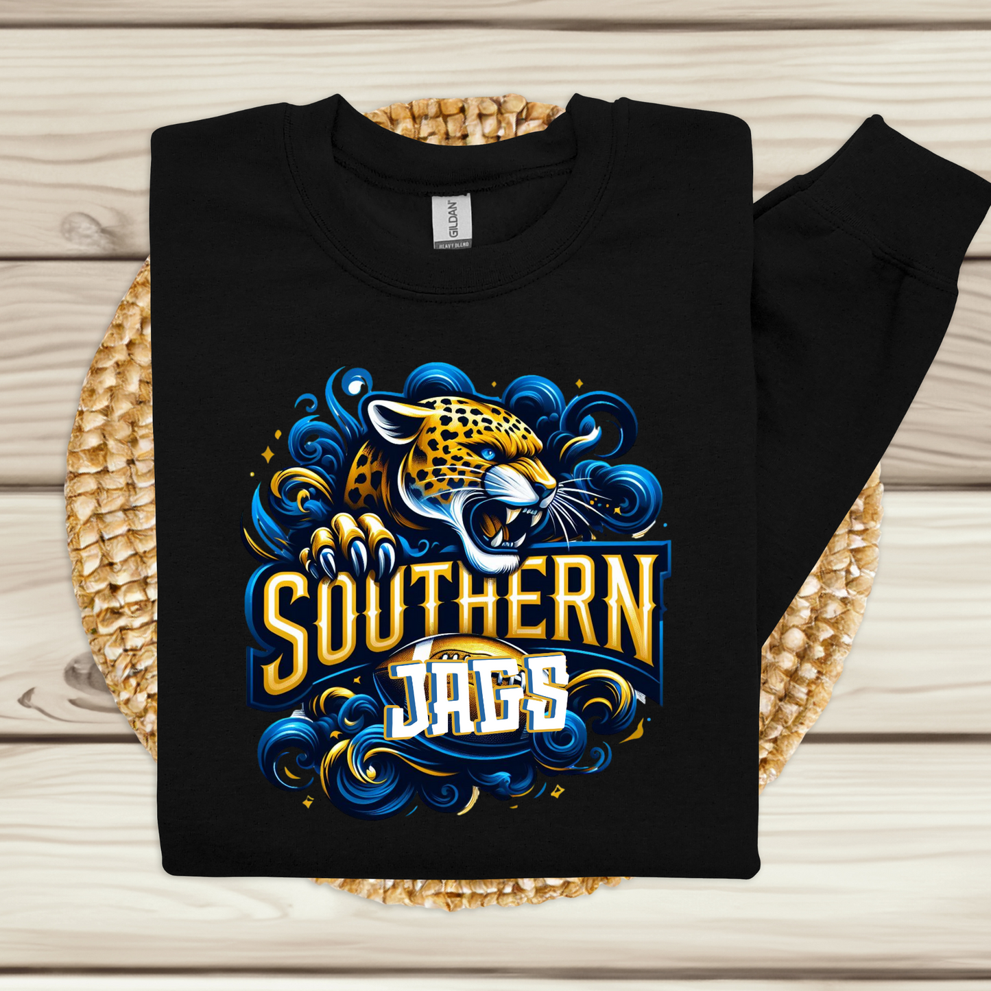 Southern Jags Sweatshirt, Southern University Apparel, HBCU Legacy Clothing, HBCU Pride Gear, Southern Jags Fan Apparel, HBCU Heritage Shirt, Proud HBCU Apparel, Southern Jags Football Shirt, Southern Jags Alumni Gift, HBCU Alumni Apparel, Southern Jags Supporter Shirt
