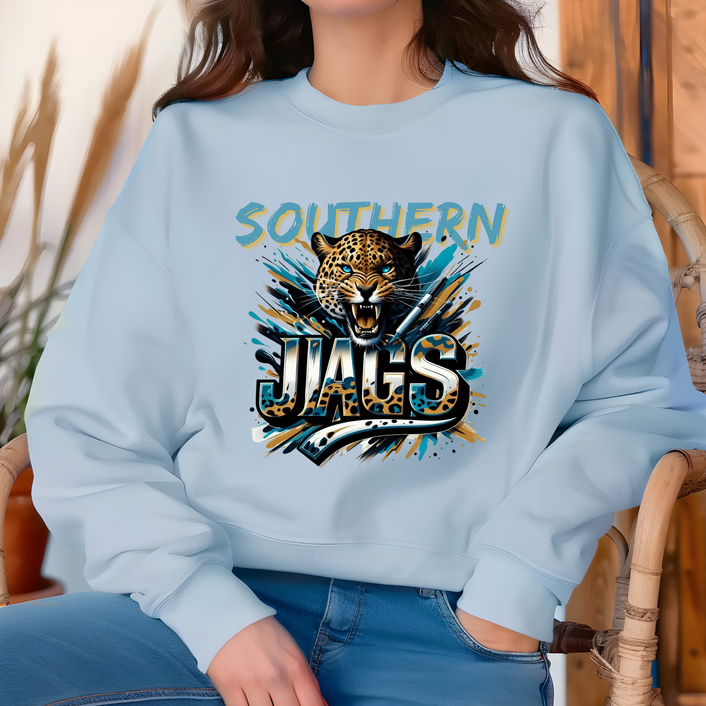 Southern Jags Sweatshirt, Southern University Apparel, HBCU Legacy Clothing, HBCU Pride Gear, Southern Jags Fan Apparel, HBCU Heritage Shirt, Proud HBCU Apparel, Southern Jags Football Shirt, Southern Jags Alumni Gift, HBCU Alumni Apparel, Southern Jags Supporter Shirt, Southern JAGS Sweatshirt