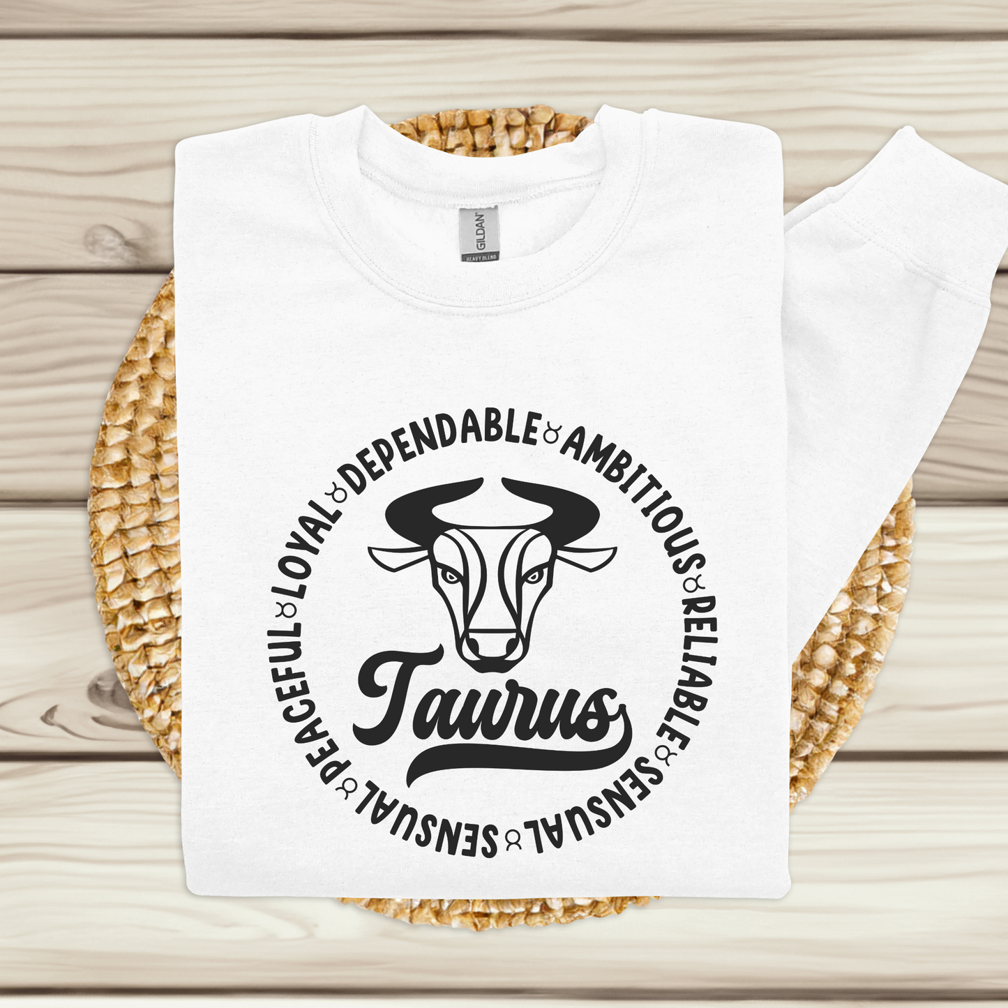 Taurus Sweatshirt - Cozy and Stylish Zodiac Sweater