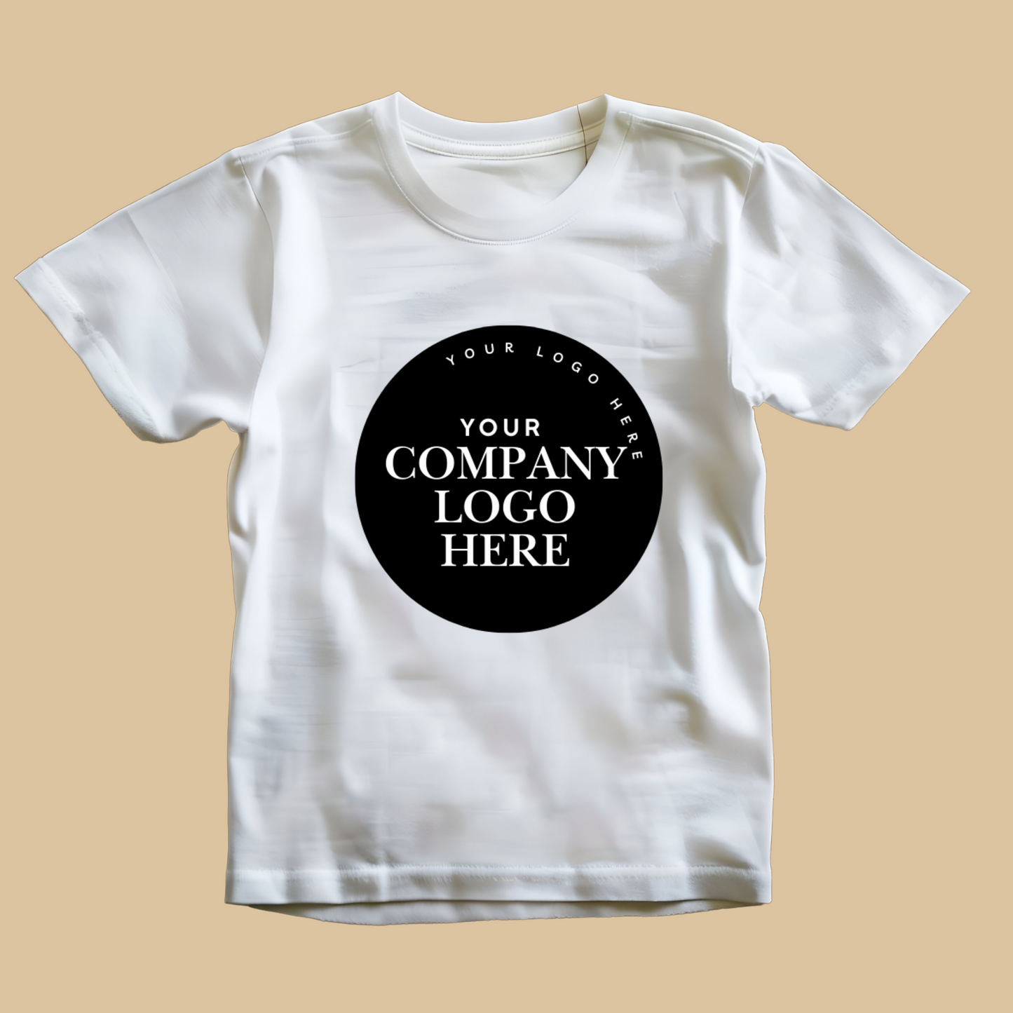Taylor-Made Custom Tee Shirt - Company Logo Tee's - Front Tee Design Only