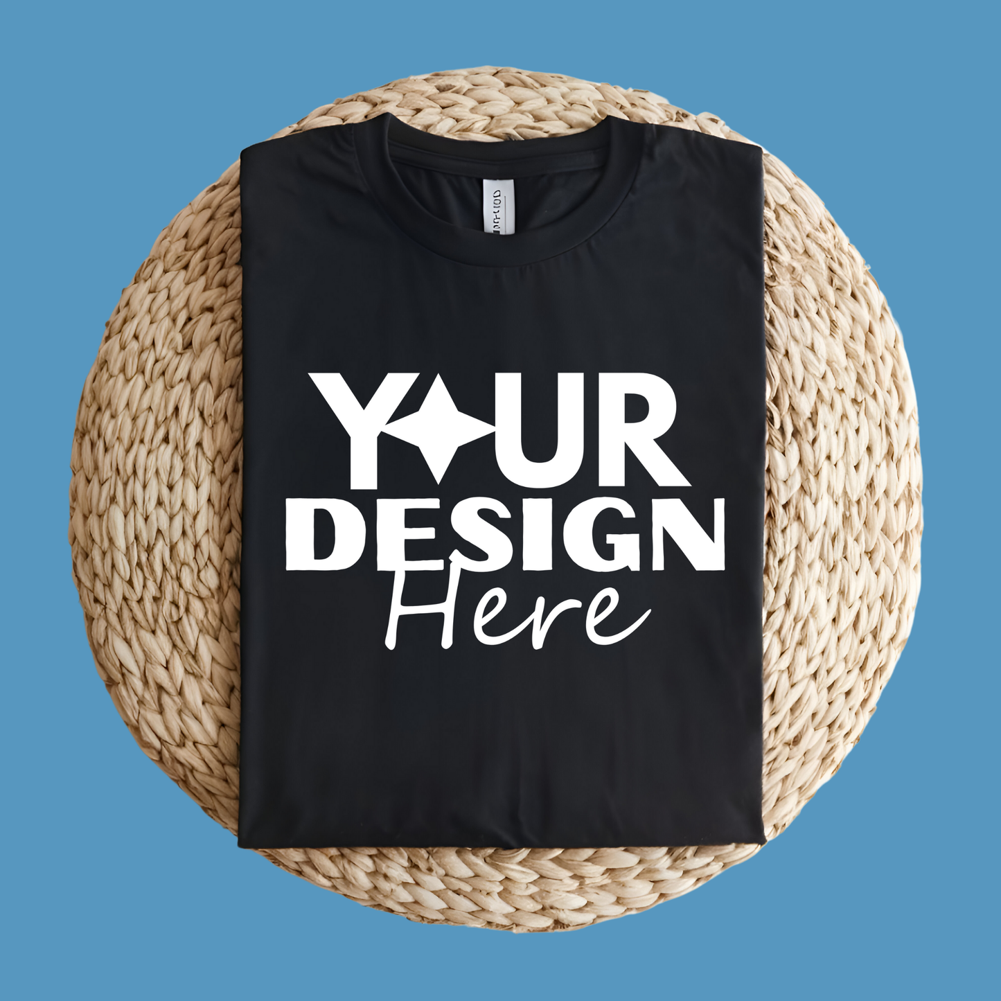 Taylor-Made Custom Tee Shirt - Personalized Design Logo Tee - Front Design Only