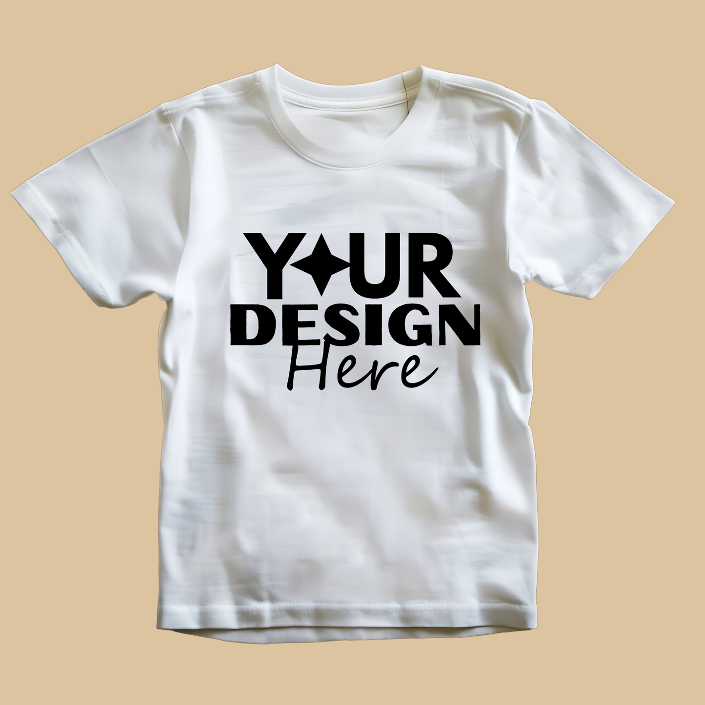 Taylor-Made Custom Tee Shirt - Personalized Design Logo Tee - Front Design Only