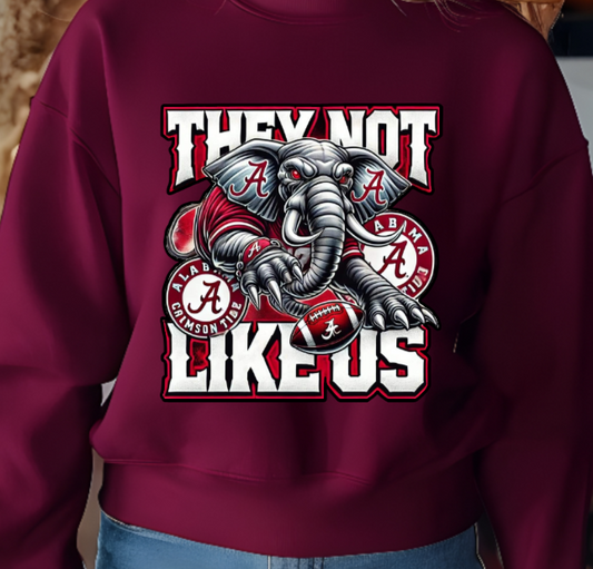 Alabama Football Crimson Tide Alabama Maroon Sweater