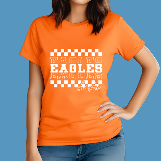 Eagles Custom Mascot Shirt - Eagles Game Day Cool School Spirit Tee