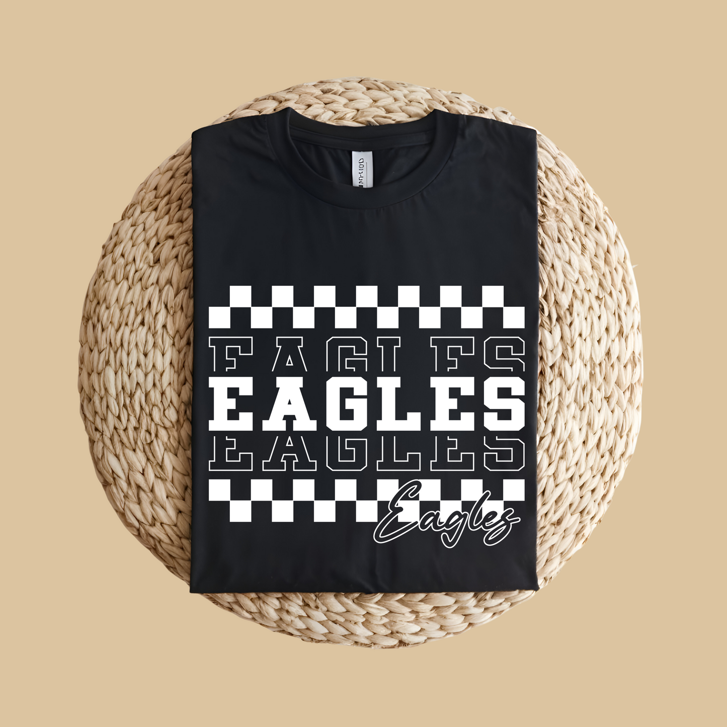 Eagles Custom Mascot Shirt - Eagles Game Day Cool School Spirit Tee